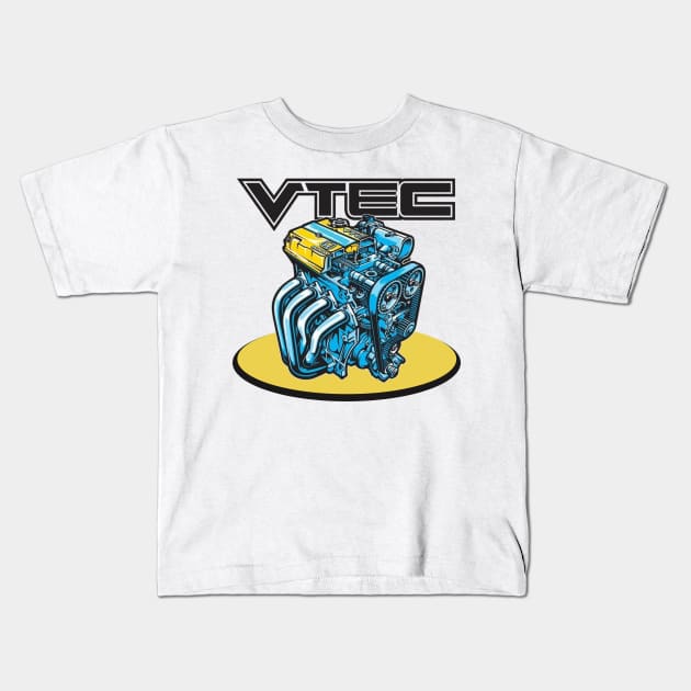 Vtec Kids T-Shirt by MOTOSHIFT